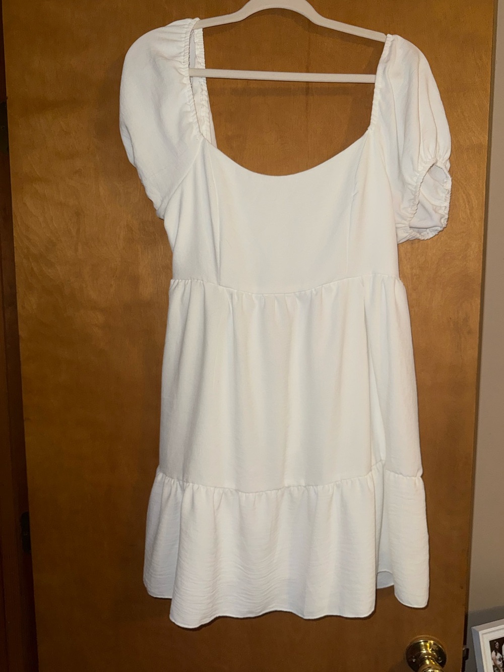 Altar’d State white mini dress